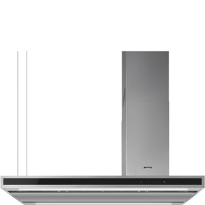 142.KLTI12L4X.jpg CAMPANA DE ISLA UNIVERSAL 120CM SMEG KLTI12L4X