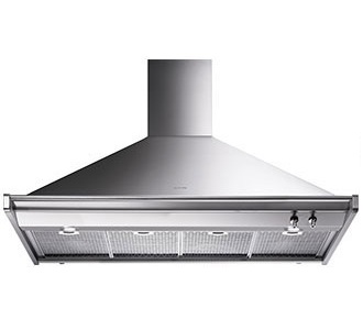 CAMPANA DE PARED CLASSICA 120CM SMEG KD120XU