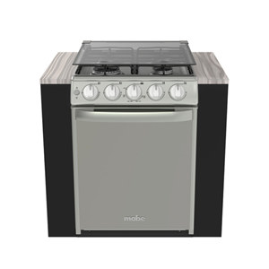 ESTUFA EMPOTRE GAS 50 CM PLATA MABE  EMC5044CAIS