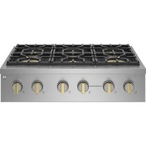 ZGU366NTSS.jpg PARRILLA DE 36" GAS MONOGRAM ZGU366NTSS